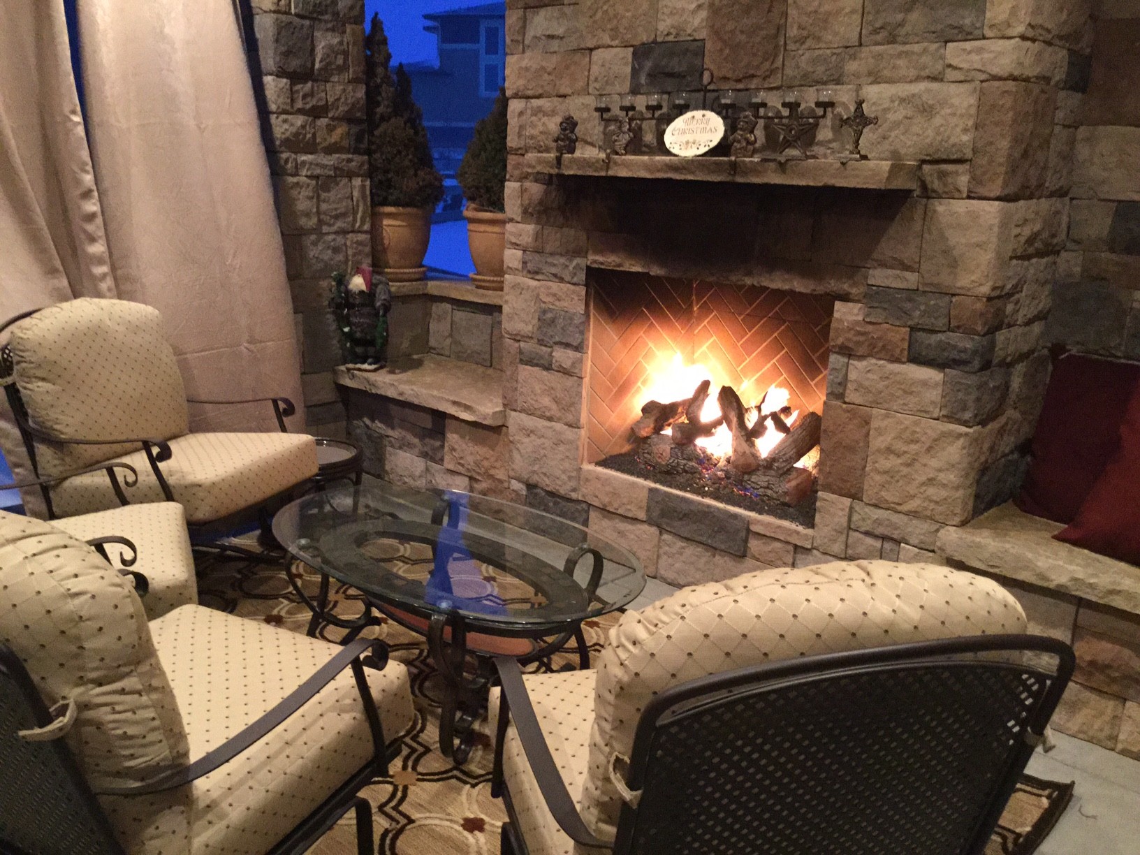 Indoor Wood Burning Fireplace Kits Outdoor More Views